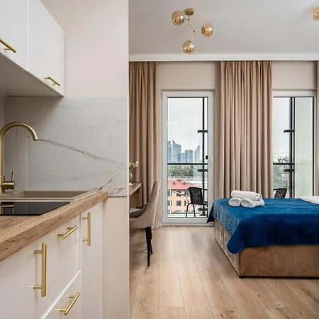 Kasprzaka 29 Wola Tower Free Garage By Perfect Апартаменты Варшава