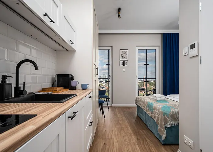 Kasprzaka 29 Wola Tower Free Garage By Perfect