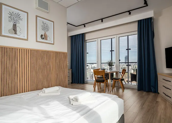 Apartment Kasprzaka 29 Wola Tower Free Garage By Perfect