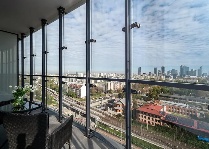 Apartment Kasprzaka 29 Wola Tower Free Garage By Perfect