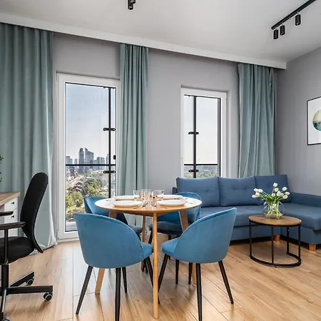 Apartament Kasprzaka 29 Wola Tower Free Garage By Perfect *